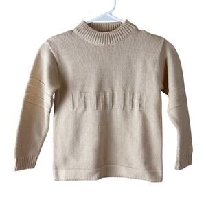 Bouling‎ Italy Italia Wool Sweater Sz 5 NEW